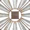 Silver Farmhouse Decorative Windmill Wall Accent